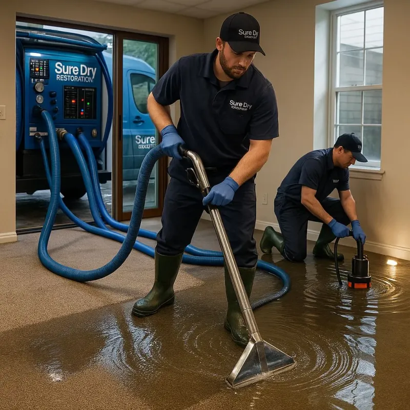 Water Extraction and Removal process in Jones County, GA